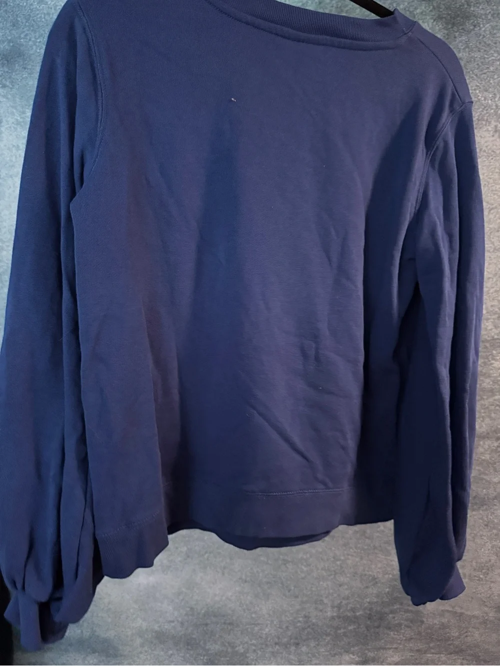 Disney Navy Donald Duck Graphic Pullover with Yellow Beak